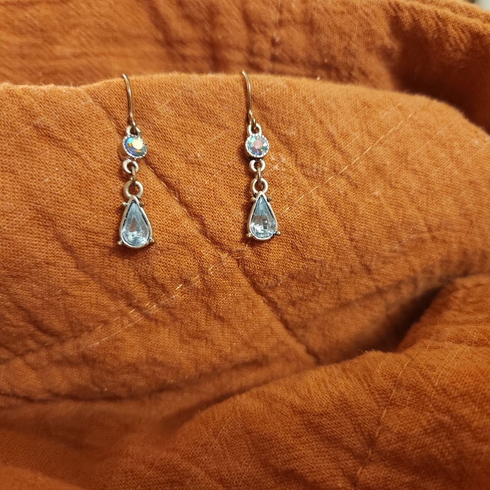 Swarovski Crystal Drop Earrings - Picture 4 of 9
